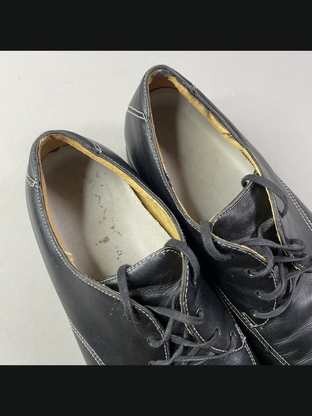 Nike Tiger Woods Shoes Mens 10.5 black leather TW Last golf cleats vintage sport - Picture 6 of 11